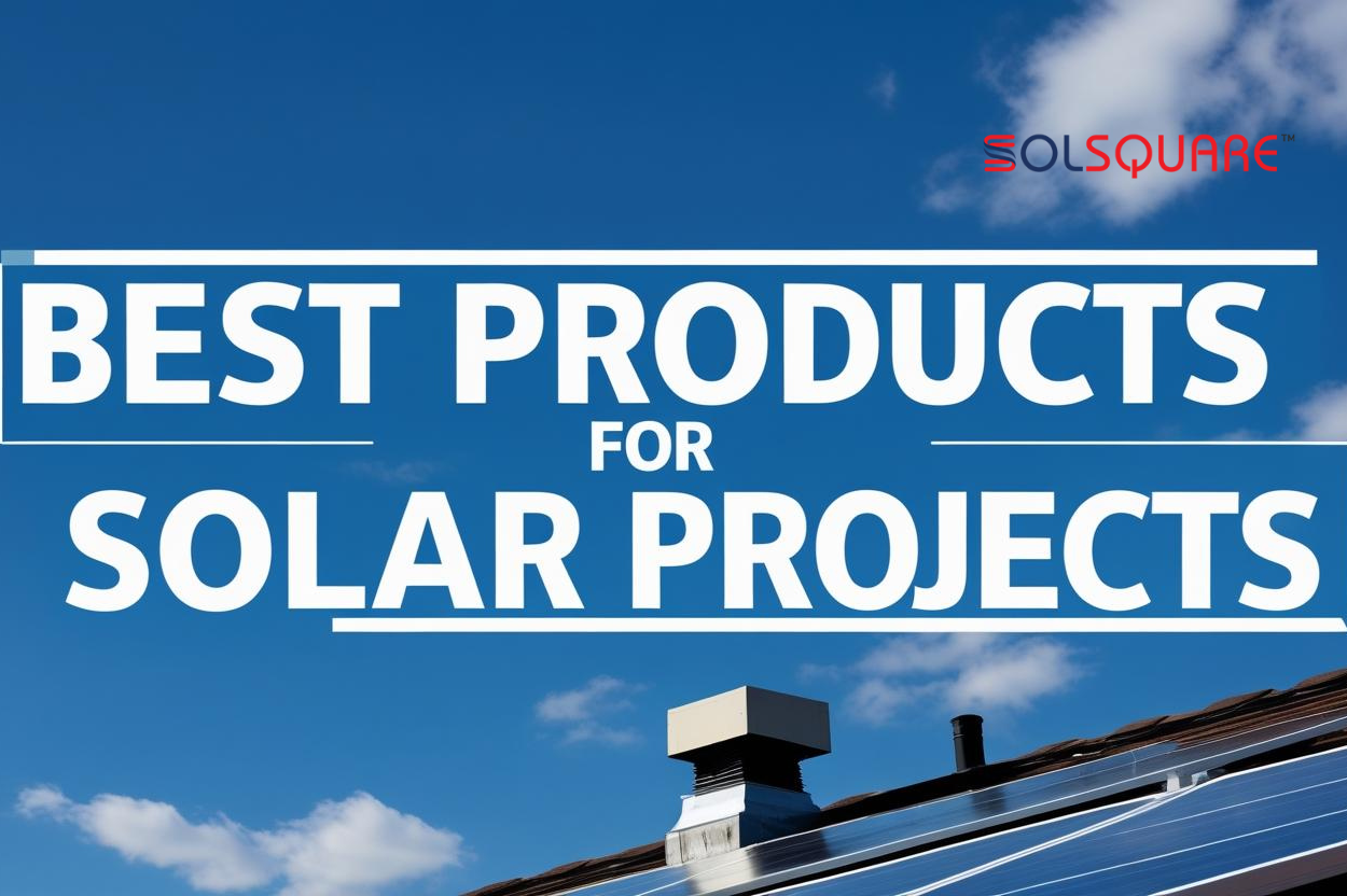 Best Products for Solar Projects